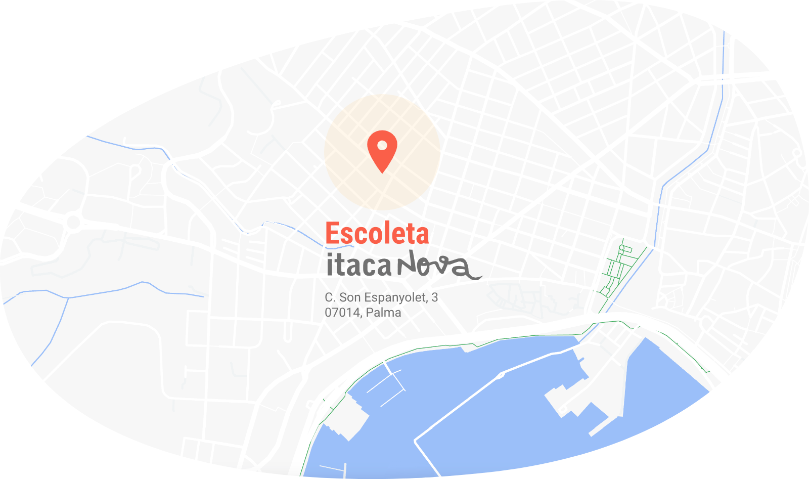 Ubicació mapa Escoleta Itaca Nova - Contacte